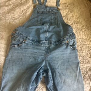 Isabel Maternity by Ingrid & Isabel Light Blue Denim Maternity Overalls